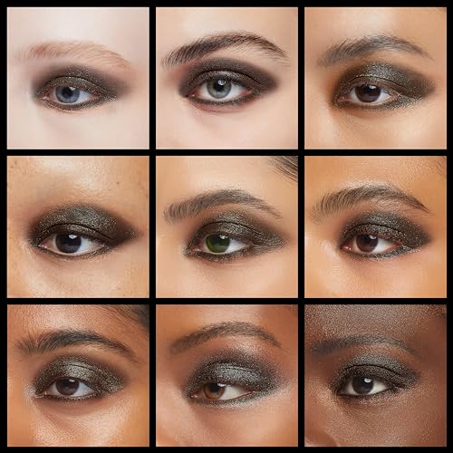 FOCALLURE Shimmer and Matte Cream Eyeshadow Stick,Smooth Brilliant Eye Brightener Pencil,High Pigment Eye Highlighter Pen for Women,Long Lasting Waterproof Eye Shadow and Liners Makeup (ASH)