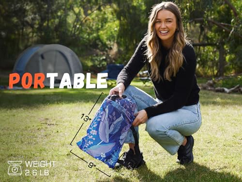WEKAPO Inflatable Couch Air Lounger Chair - Camping & Beach Accessories, Portable Blow up Sofa for Hiking, Lawn, Indoor/Outdoor Movies & Music Festivals. Lightweight and Easy to Set Up Air Hammock, Palma