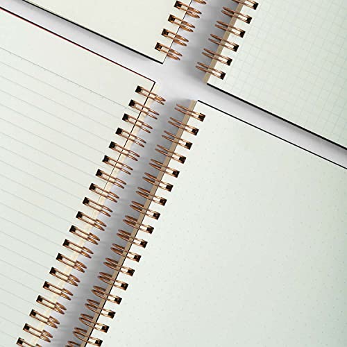Topdrawer Romeo Japanese Notebook, Spiral Bound, A5 (5.8" x 8.3"), Dotted, 140 pages