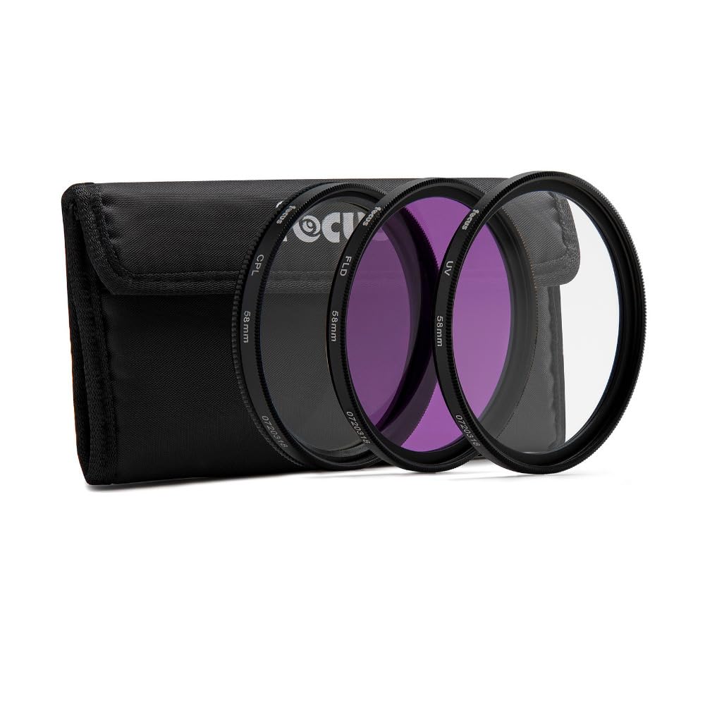 Canon T7 EOS Rebel DSLR Camera with EF-S 18-55mm and EF 75-300mm Lenses Kit and Two 32GB Cards Pack with Accessory Bundle