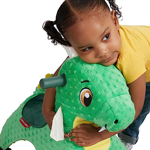 Toddler Toys 2-3, Baby Toys for Kids, One Year Old Girl Birthday Gifts and 1 Year Old Boy Gifts, Radio Flyer Jade The Magical Touch Dragon, for Ages 1-3, Green