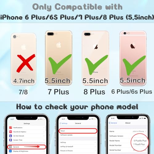 oqpa for iPhone 8 Plus/7 Plus/6S Plus/6 Plus Case Cute Cartoon 3D Character Design Cases for Boys Girls Women Teens Kawaii Unique Cool Funny Silicone Cover for i Phone 8Plus/7Plus/6SPlus/6Plus, Maro