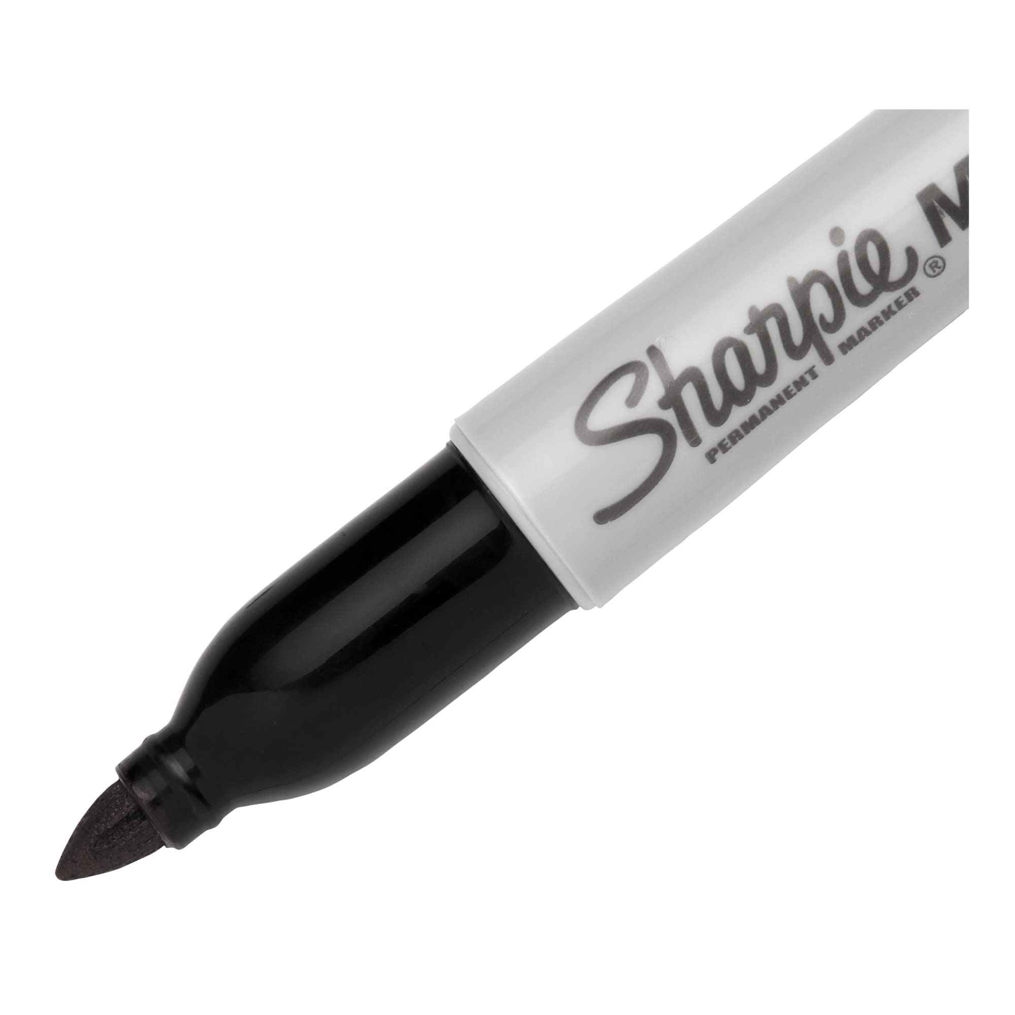 Sharpie Permanent Mini Markers, Fine Point, Black, 72-Pack Canister