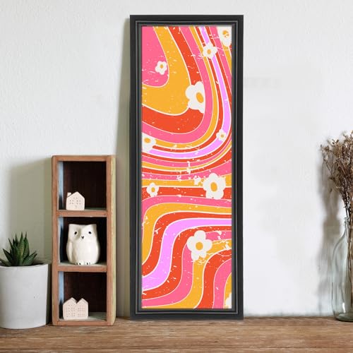 16x24 Picture Frame, Gold Poster Frame, Home Decor Natural Gallery Frame, Horizontal or Vertical Format, Sturdy Frame and Plexiglass, Large Photo Frame Wall Art, for Photos, Artworks, Posters