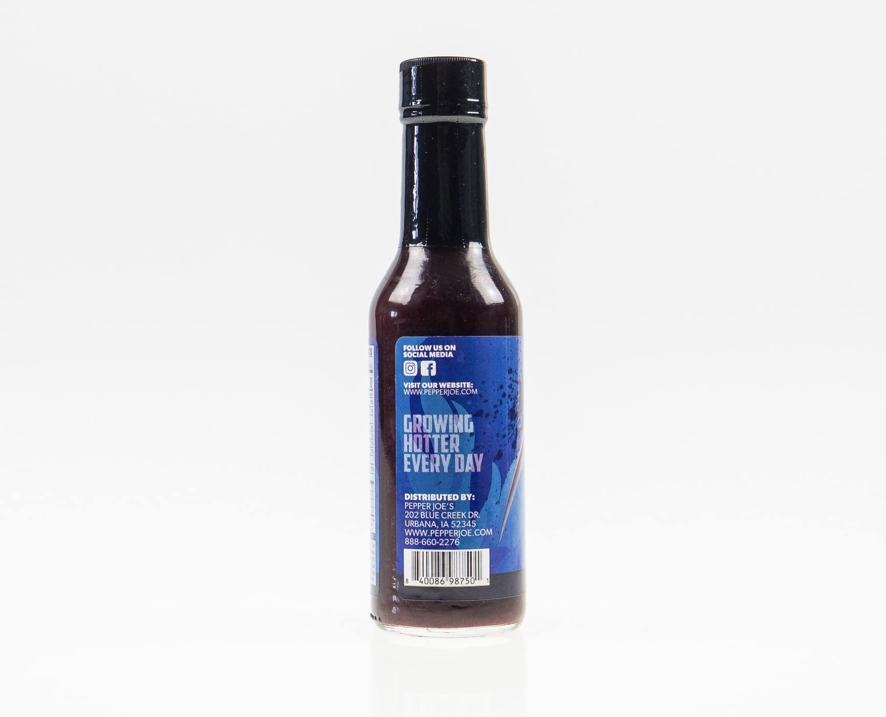 Pepper Joe’s Blueberry Carolina Reaper Hot Sauce – Premium Carolina Reaper Hot Sauce – Made with a World’s Hottest Chili Pepper and Ripe Blueberries – 5 Ounces