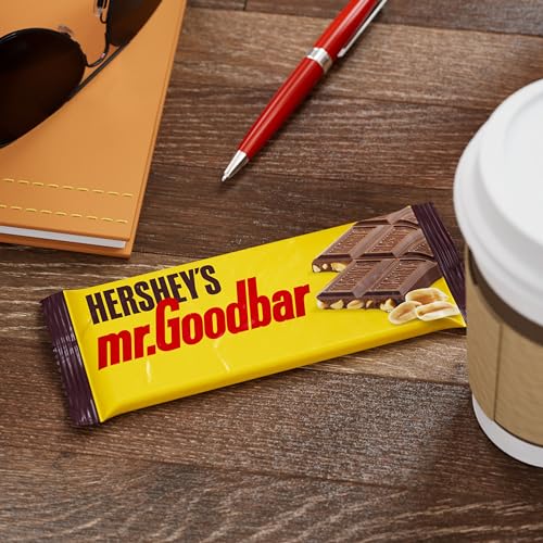 HERSHEY'S MR. GOODBAR Chocolate with Peanuts Candy Bars, 1.75 oz (36 Count)
