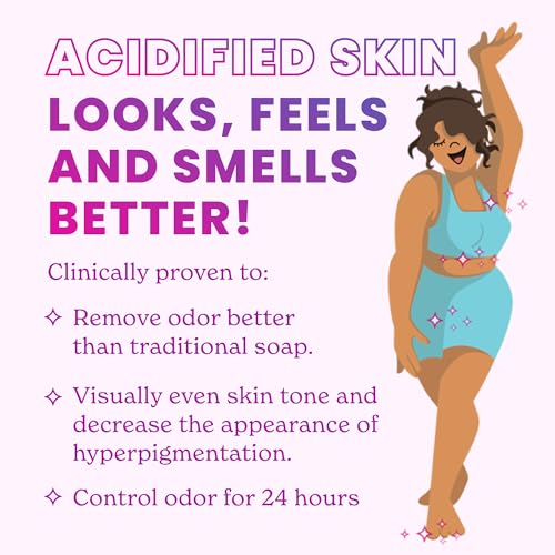 Lume Acidified Body Cleansing Bar - 24 Hour Odor Control - Removes Odor Better than Soap - Moisturizing Formula - Formulated Without SLS orParabens - OB/GYN Developed - 5 ounce (Clean Tangerine)