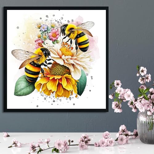 8 PCS Diamond Art Coasters-Flower Diamond Painting Coasters Kits with Holder,DIY Flowers Diamond Art Coasters Kit for Beginners Adults Art Craft Supplies Gift(Flower)