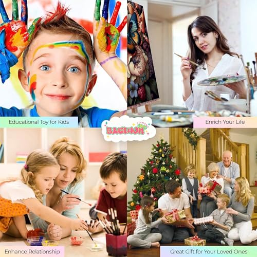 bleihum Landscape Paint by Numbers Kit for Adults- Adult Paint by Numbers Landscape, Paint by Number Landscape Perfect for Relaxation(40x50cm)