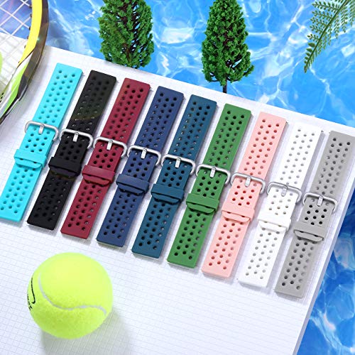 GEAK Compatible with Fitbit Versa 2 Bands for Women Men, Soft Silicone Sport Bands for Fitbit Versa 2/Fitbit Versa Lite SE/Fitbit Versa Smart Watch, Small Navy Blue