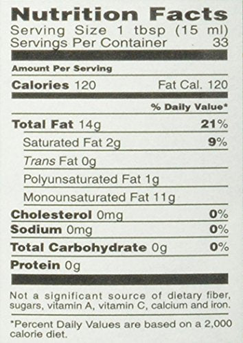 Extra Virgin Olive Oil - Colavita - Premium Selection - First Cold Pressed EVOO - 17oz Glass Bottle