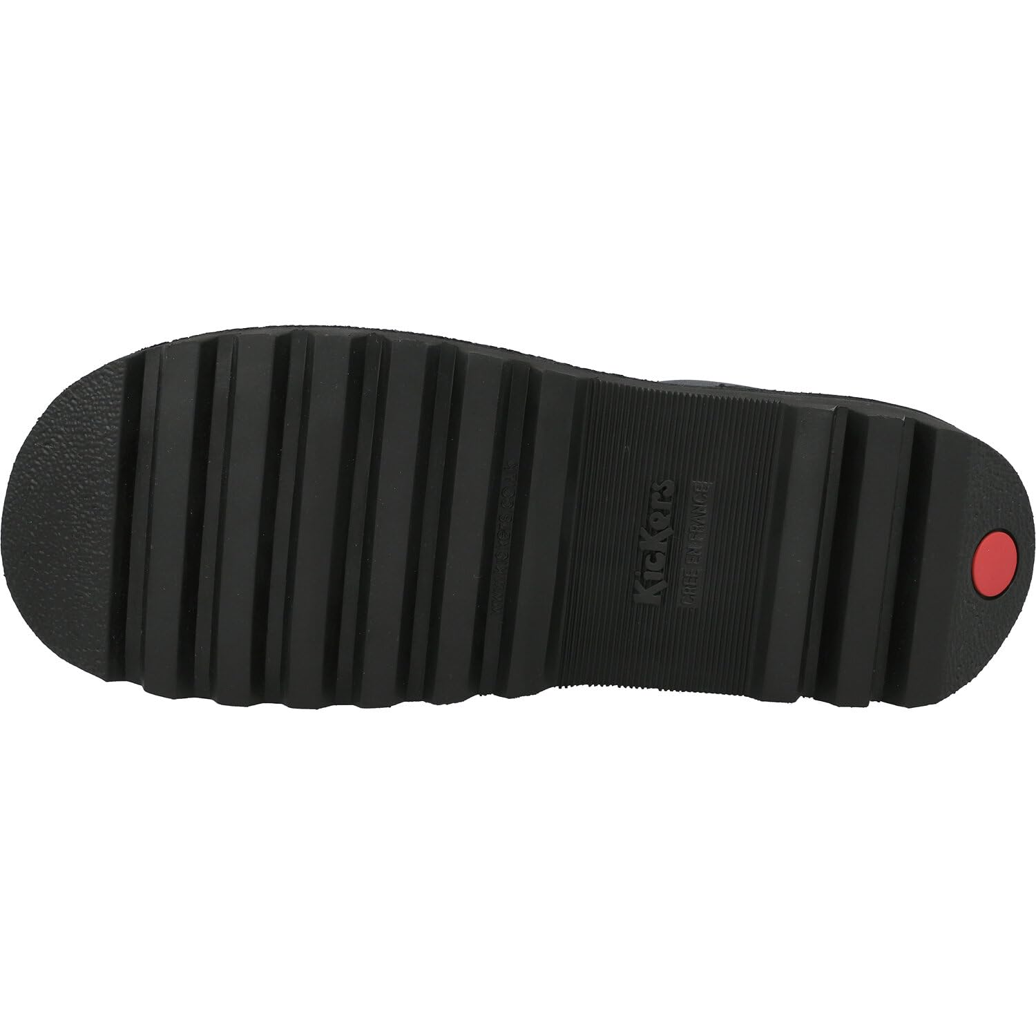 Kickers Men's Kick Lo Core Black Lace-up Shoes, 11
