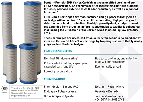 Pentair Pentek Carbon Water Filter