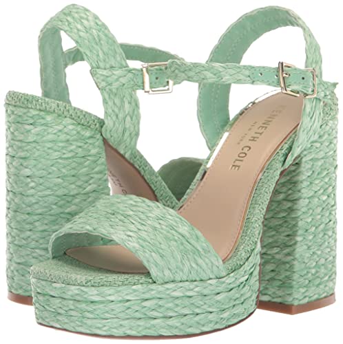 Kenneth Cole Women's Women's Dolly Heeled Sandal, Plum, 9
