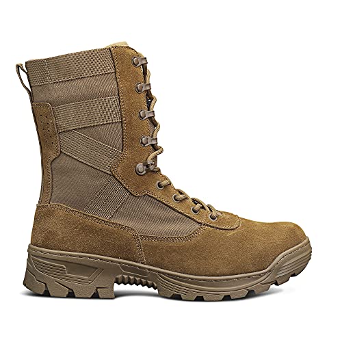 SAILOFO Men's Military Boots lightweight Tactical Boots jungle Hunting Hiking Boots Coyote Brown Size 13