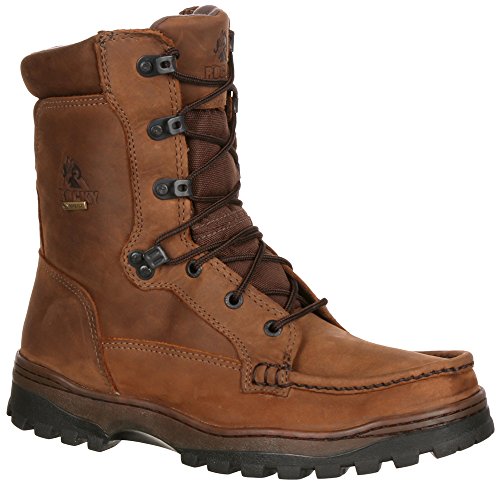 ROCKY Outback Gore-Tex Waterproof Boot, Light Brown, Size 11(ME)