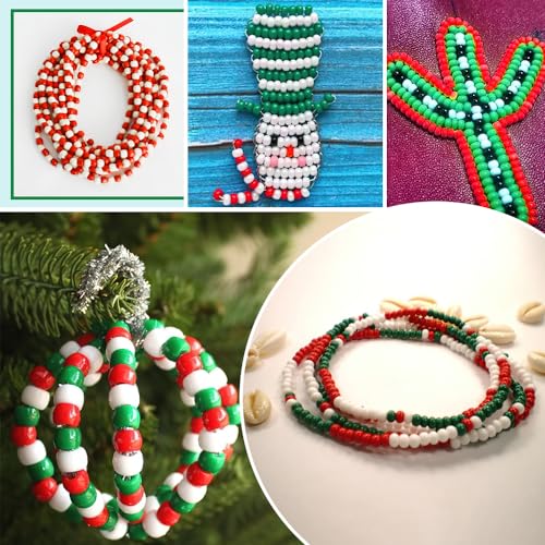 1100 Pcs Beads,Pony Beads,Beads for Jewelry Making,Beads for Bracelets,Hair Beads,Craft Beads,Plastic Beads for Crafts,Hair Beads for Kids Girls,Kandi Beads,Clear Beads for Hair (Sparkle-Star)