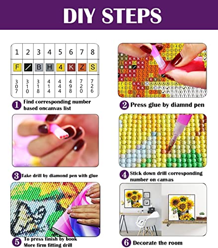 Diamond Art Kits for Castle DIY 5D Diamond Painting Kits for Adults Painting Kits for Rhinestone Embroidery Picture, Star Ice, 12x16 inch