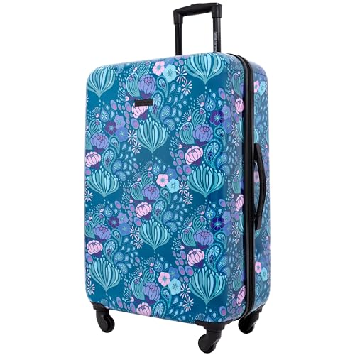 Travelers Club Bella Caronia 20" Carry-On Voguish Luggage, Desert Pattern, 3 Piece Set