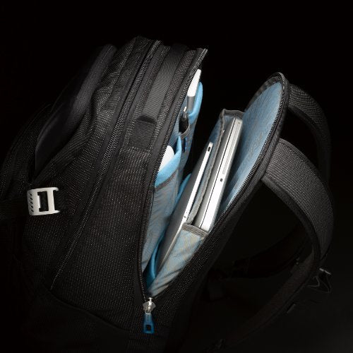 Thule Crossover 32L Backpack - 15inch MacBook Pro / 15.6inch PC/Tablet compatible - Crush proof sunglass/tech pocket - Travel backpack - Carry on sized backpack,Black