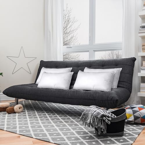 Utopia Bedding Throw Pillows (Set of 4, White), 20 x 20 Inches Pillows for Sofa, Bed and Couch Decorative Stuffer Pillows