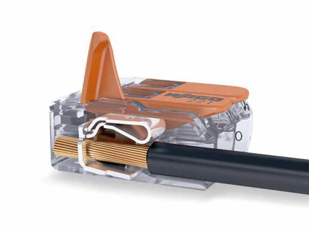 WAGO 221 Lever-Nuts 75pc Wire Connector Assortment Pack with Case