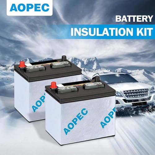 AOPEC Battery Insulation Kit (Fits Most Top And Side Mount Batteries, 40"x7") 1pc