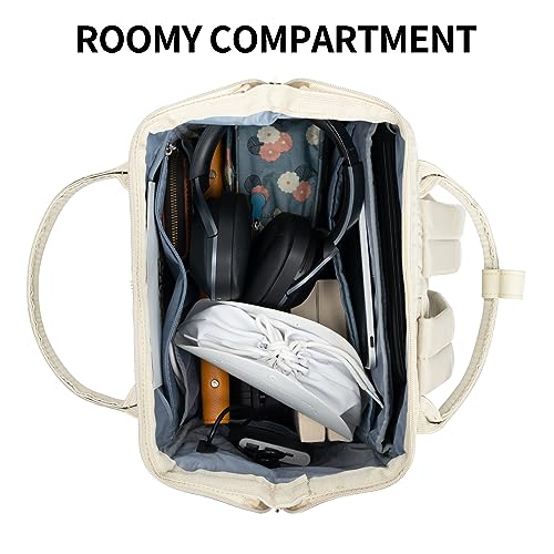 KROSER Laptop Backpack 17" Stylish Backpack Water Repellent College Casual Daypack with USB Port Travel Business Work Bag for Men/Women-Black