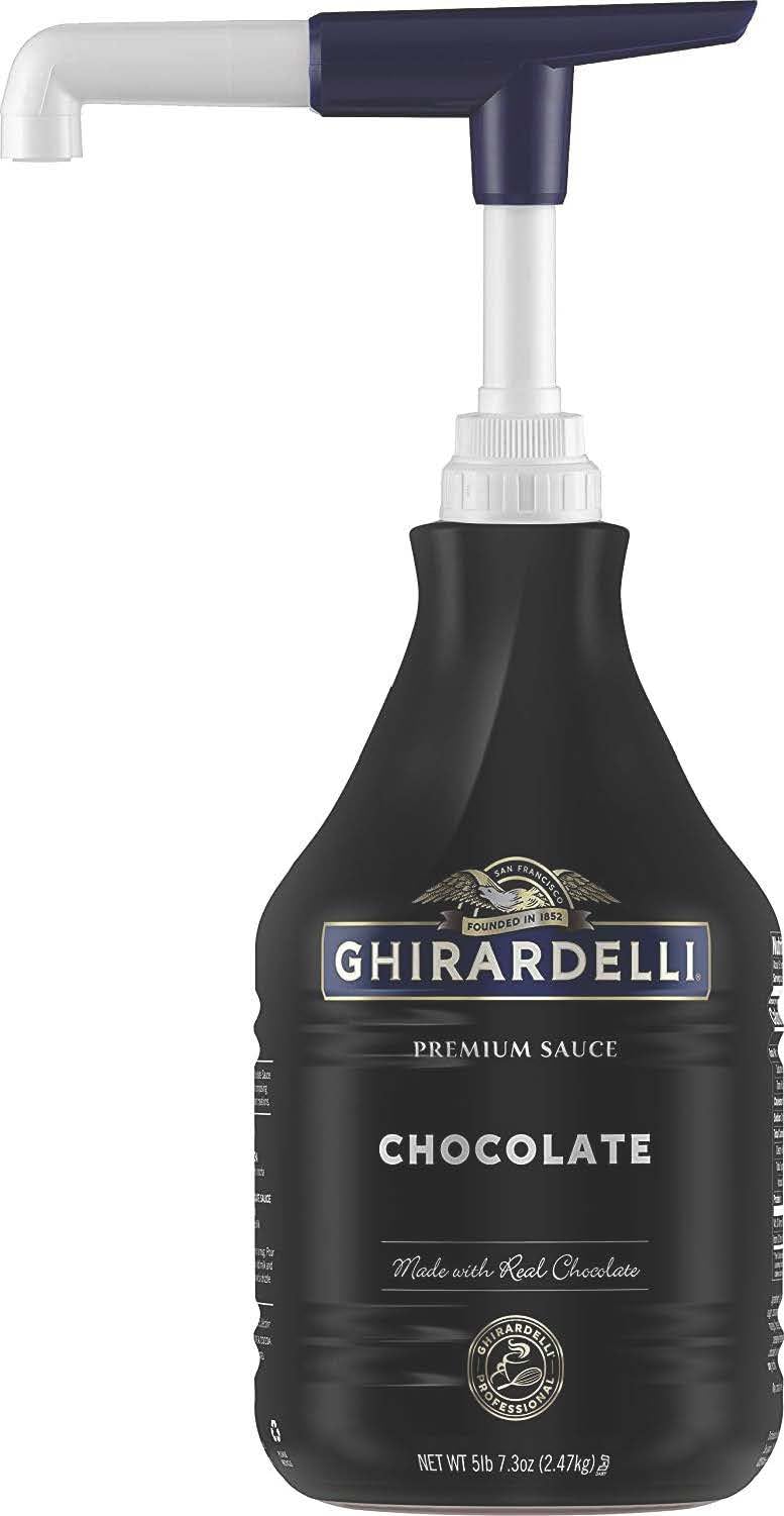 Ghirardelli Sauce Pump 0.5 oz for use with 87.3 to 90.4 fluid ounce sauce bottles