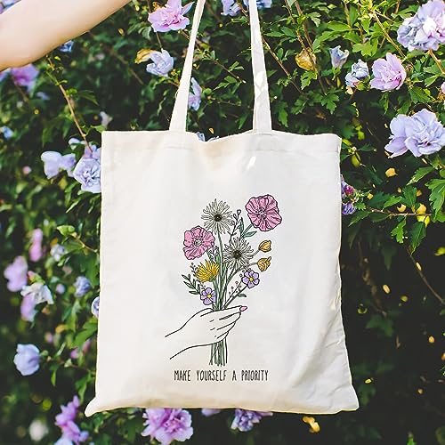 Andeiltech Women Canvas Tote Bag Large Capacity Handle Tote Bags with Inner Zipper Cat Graphic Grocery Reusable Bags for Beach Shopping
