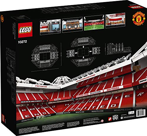 LEGO Creator Expert Old Trafford - Manchester United 10272 Building Kit for Adults and Collector Toy, New 2020 (3,898 Pieces)