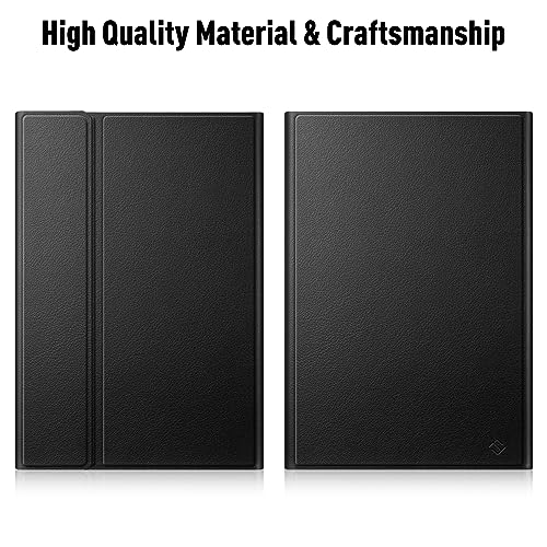 Fintie Keyboard Case for Samsung Galaxy Tab A9 Plus/A9+ 5G 11 Inch 2023 Model (SM-X210/X216/X218), Slim Lightweight Stand Cover with Magnetically Detachable Wireless Bluetooth Keyboard, Black