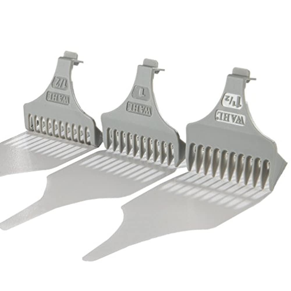 Wahl Professional Detailer Corded Trimmer Adjustable T Blade Black Rotary Motor Complete Kit