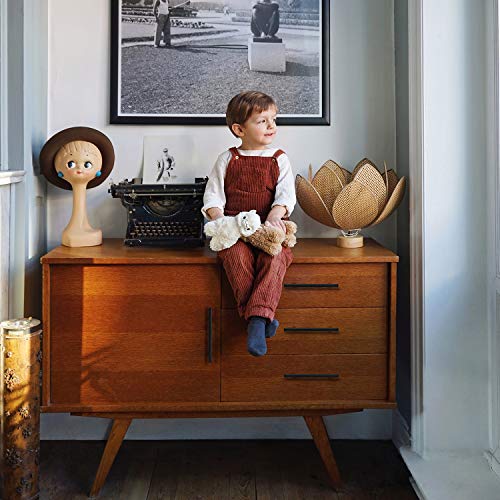 Ravinte 45 Pack | 6'' Cabinet Pulls Satin Nickel Stainless Steel Kitchen Drawer Pulls Cupboard Pulls Brushed Nickel Cabinet Handles 6”Length with 3.75” Hole Center