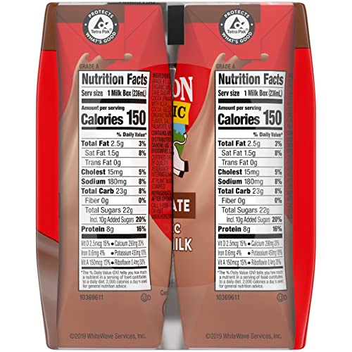 Horizon Organic, 1% Low Fat Milk, Chocolate, 6pk, 8oz