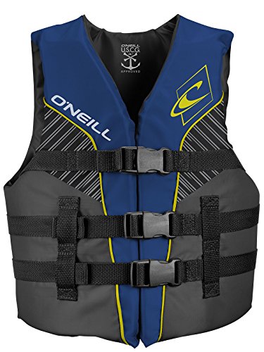 O'Neill Youth Superlite USCG Life Vest,Turquoise/Berry/Smoke:White,1sz