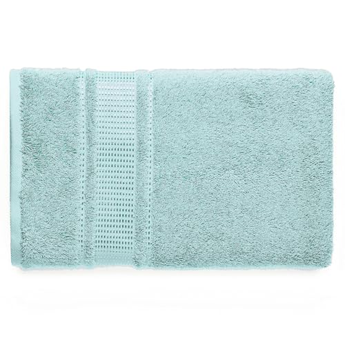 Melissa Linen, Bath Sheet, 100% Turkish Cotton Towel for Bathroom, Absorbent, Quick Dry, Durable and Soft Shower Towel, 35 in x 60 in Large, Spa and Hotel Quality, Red