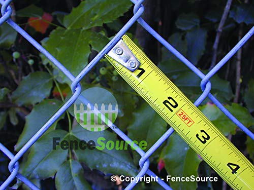 Black Bottom Locking Device for Privacy Chain Link Fence Slats - 9 Colors