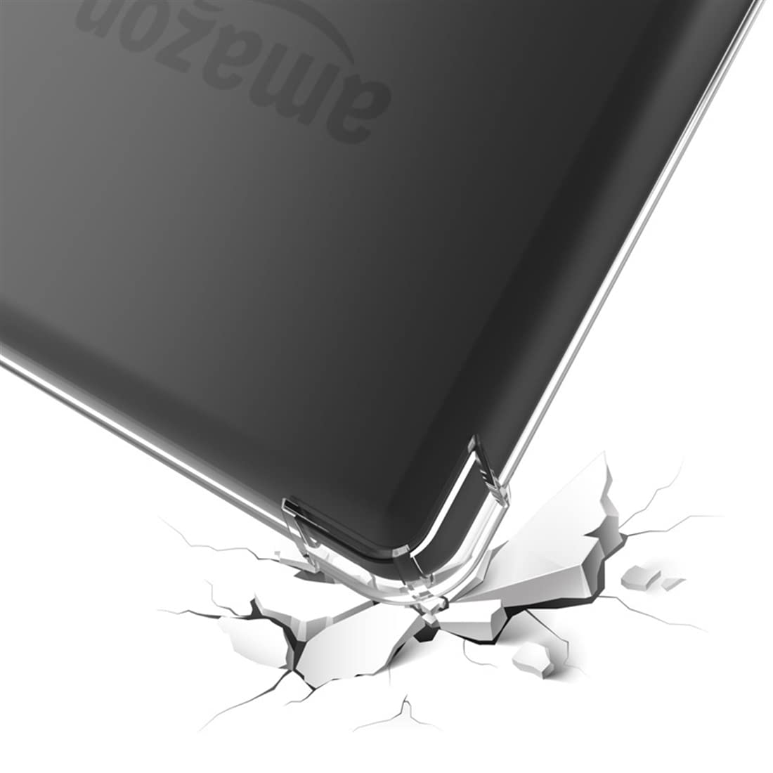Zcooooool Kindle Oasis Case (9th &10th Gen,2017/2019 Released) 7" Clear Cover Reinforced Corners Case for Amazon Kindle Oasis