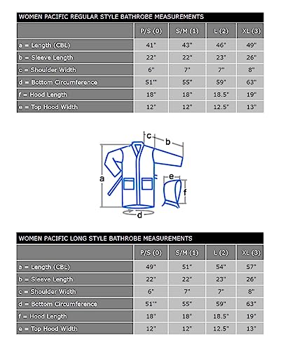 Arus Womens Pacific Long Style Full Length Robe Hooded Turkish Cotton White Large