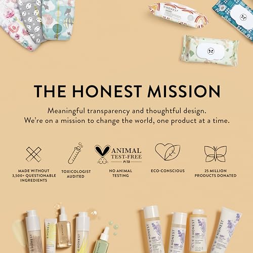 The Honest Company 2-in-1 Cleansing Shampoo + Body Wash | Gentle for Baby | Naturally Derived, Tear-free, Hypoallergenic | Citrus Vanilla Refresh, 10 fl oz