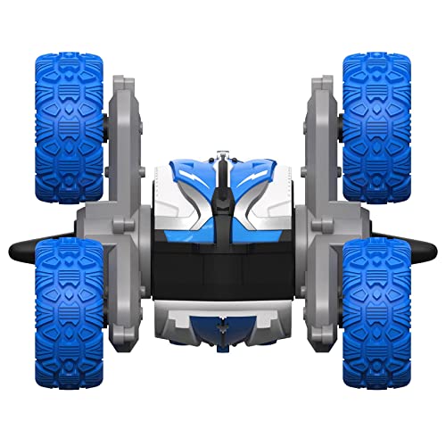 Threeking Waterproof RC Stunt Cars Remote Control Car Double sided Driving 360 degree Flips Rotating car Toy Gifts Presents for Boys/Girls Ages 6+