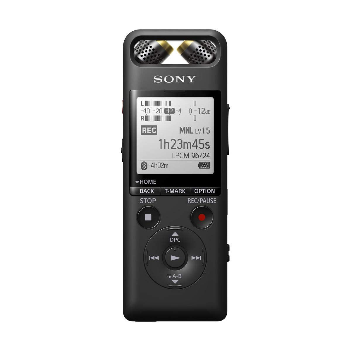 Sony PCM-A10 High-Resolution Audio Recorder with 16GB Memory, Built-In Stereo Microphone, and FLAC Audio Playback Support (Black)