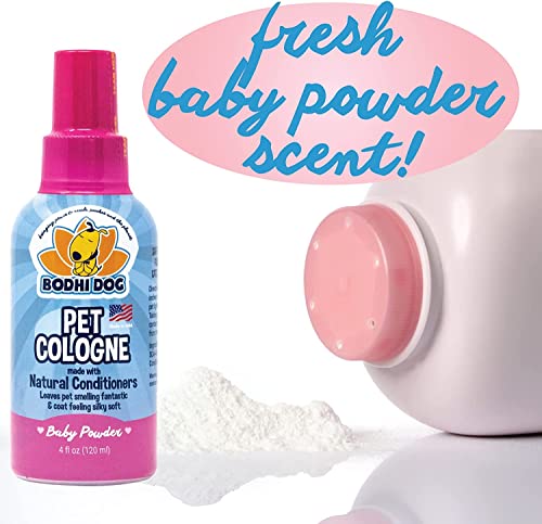Bodhi Dog Natural Dog Cologne | Premium Scented Deodorizing Body Spray for Dogs & Cats | Neutralizes Strong Odors | Dog Perfume with Natural Dog Conditioner | Made in USA (Sugar Cookie, 8 Fl Oz)
