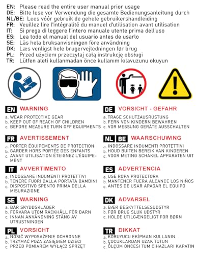 Spurtar 32 Blades Feeler Gauges 0.0015-0.035'' (0.04-0.88 mm) Stainless Steel Feeler Gauge Set SAE/Metric Feeler Gauge for Measuring Gap Width and Thickness for Guitar, Spark Plug, Piston Measure