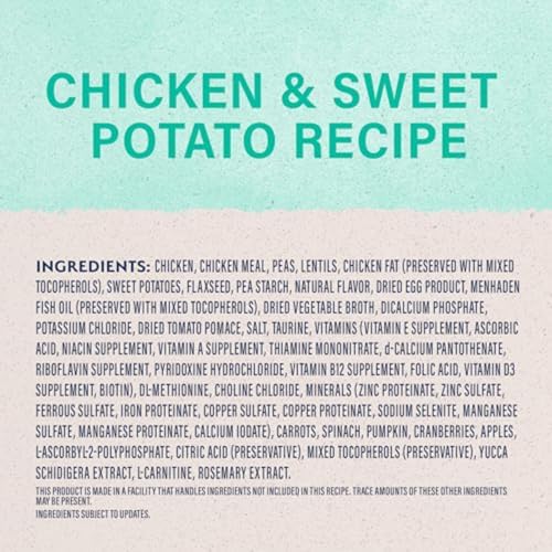 Natural Balance Original Ultra Grain-Free Chicken | All Life Stages Dry Dog Food | 4-lb. Bag