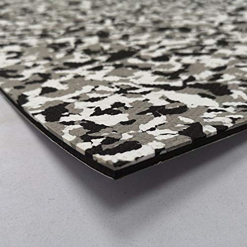 yuanjiasheng EVA Foam Boat Flooring Sheet 94.5"× 35.4" Faux Teak Deck Mat Non-Slip and Self-Adhesive Flooring Pad for Boats Yacht Swim Platform RV Floor Kayak Surfboard Golf Cart