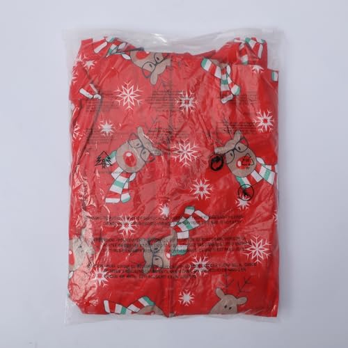 NIBESSER Family Christmas Pajamas Matching Sets Funny Christmas Pjs for Couples Holiday Long Sleeve Xmas Sleepwear Sets