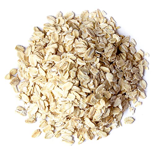 Food to Live Organic Rolled Oats, 1 Pound – Old-Fashioned, 100% Whole Grain, Non-GMO, Raw, Kosher, Bulk Oats. Perfect for Morning Oatmeal and Overnight Oats
