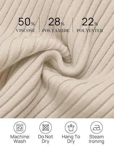 ZESICA Women's Long Sleeve Crewneck Shirts 2024 Fall Knit Sweater Slim Fitted Casual Basic Tee Tops,Rose,XSmall